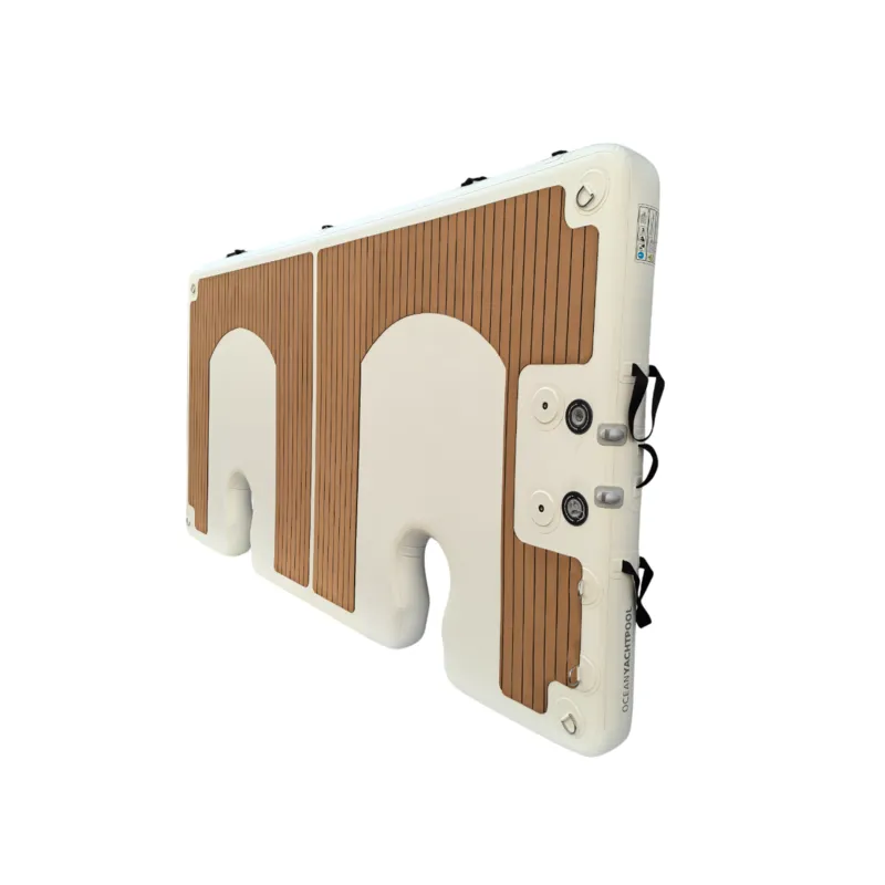 Efoil Dock — in use on superyacht