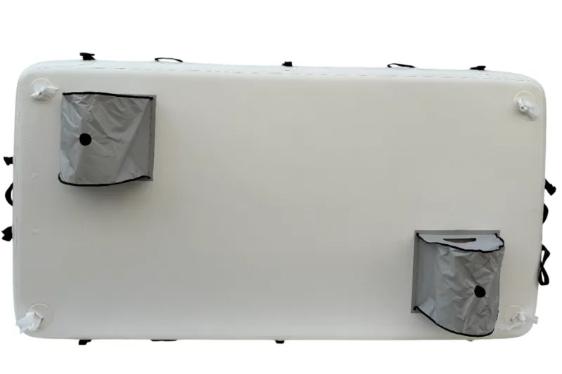 Inflatable Dock 3x1.5m — in use on superyacht