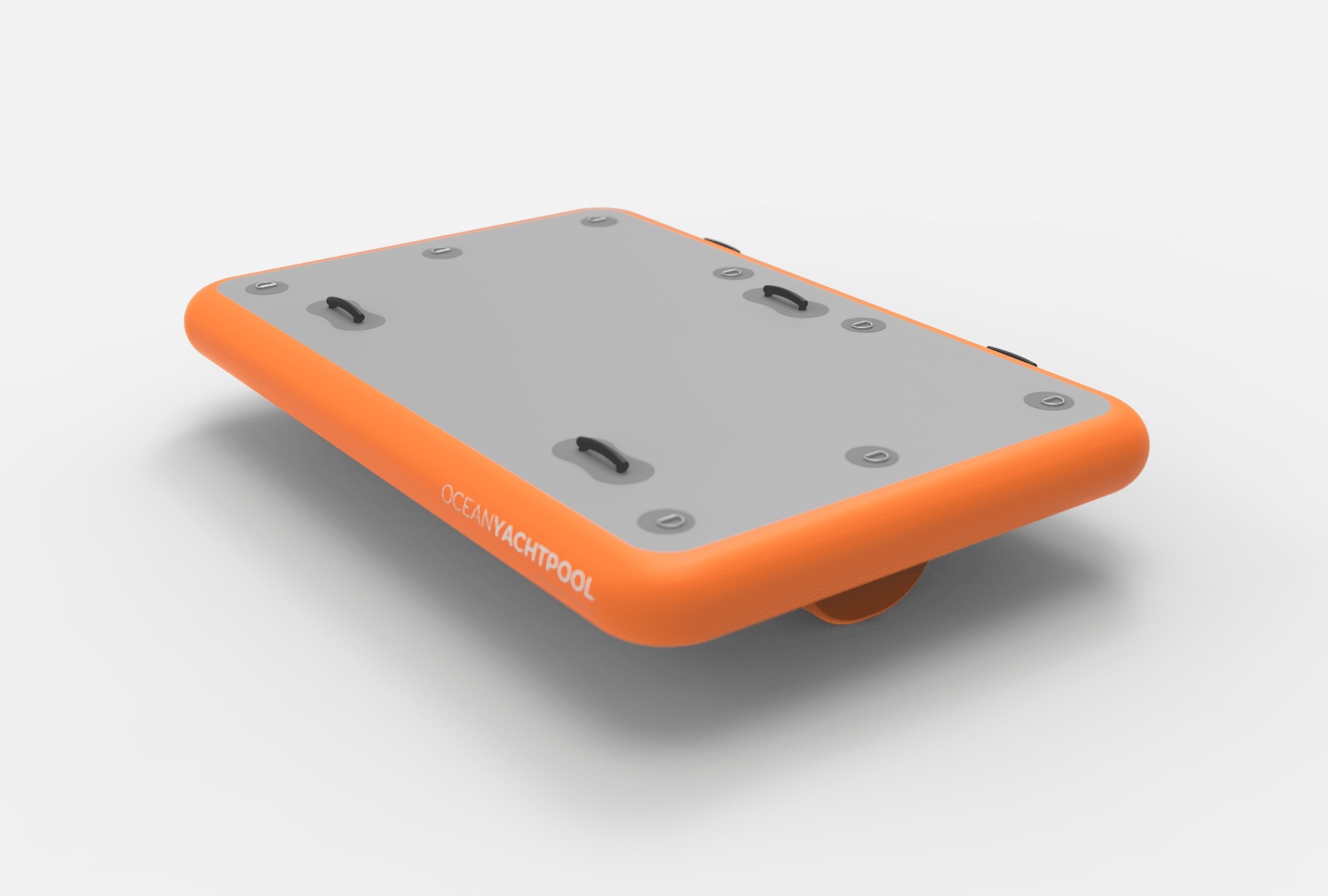 Inflatable Platform 4x2m — side view