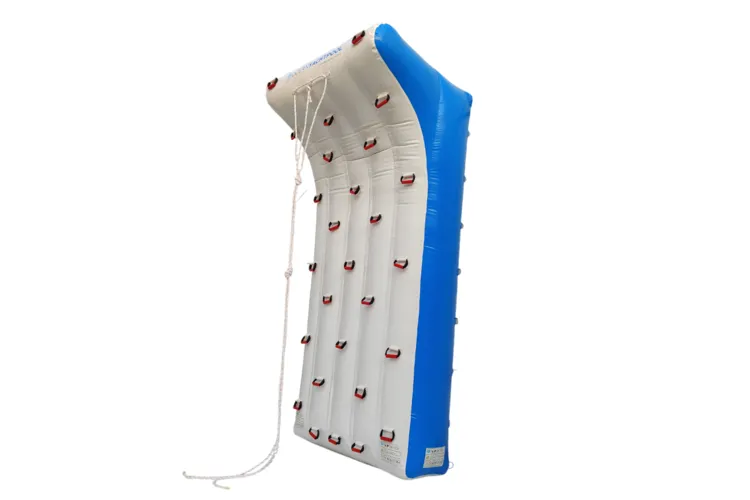 Inflatable Climbing Wall 4x2 — side view