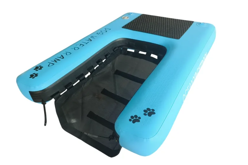 Dog Ramp — in use on superyacht
