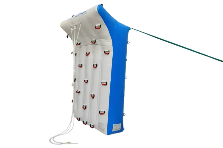 Inflatable Climbing Wall 3x2m — overhead view