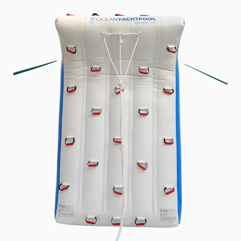 Inflatable Climbing Wall 3x2m — detail view