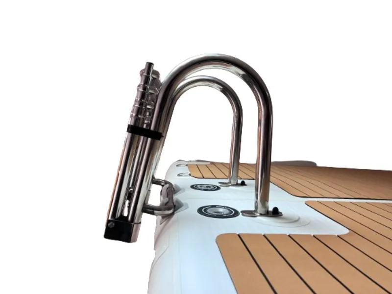 Platform Ladder — in use on superyacht